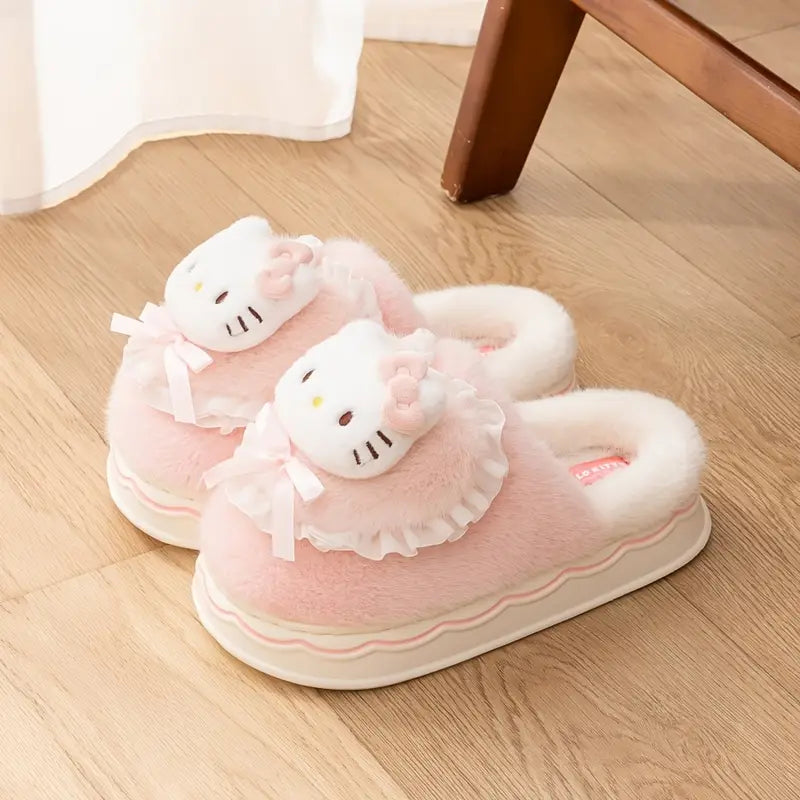🥿 Chaussons Hello Kitty Sanrio – Confort et douceur à chaque pas ! 💖