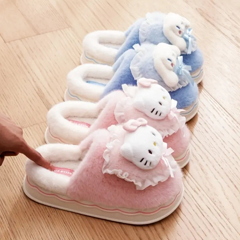 🥿 Chaussons Hello Kitty Sanrio – Confort et douceur à chaque pas ! 💖