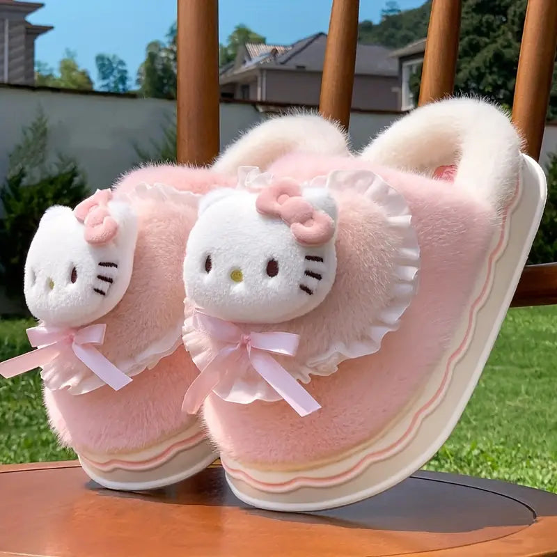 🥿 Chaussons Hello Kitty Sanrio – Confort et douceur à chaque pas ! 💖