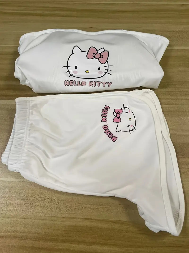 đ Ensemble Haut et Short Hello Kitty â Look dâĂ©tĂ© kawaii ! đ